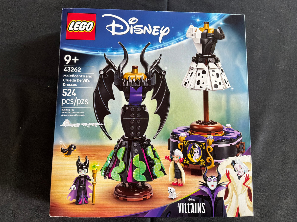 43262 | Disney | Maleficent’s and Cruela De Vil’s Dresses | NEW