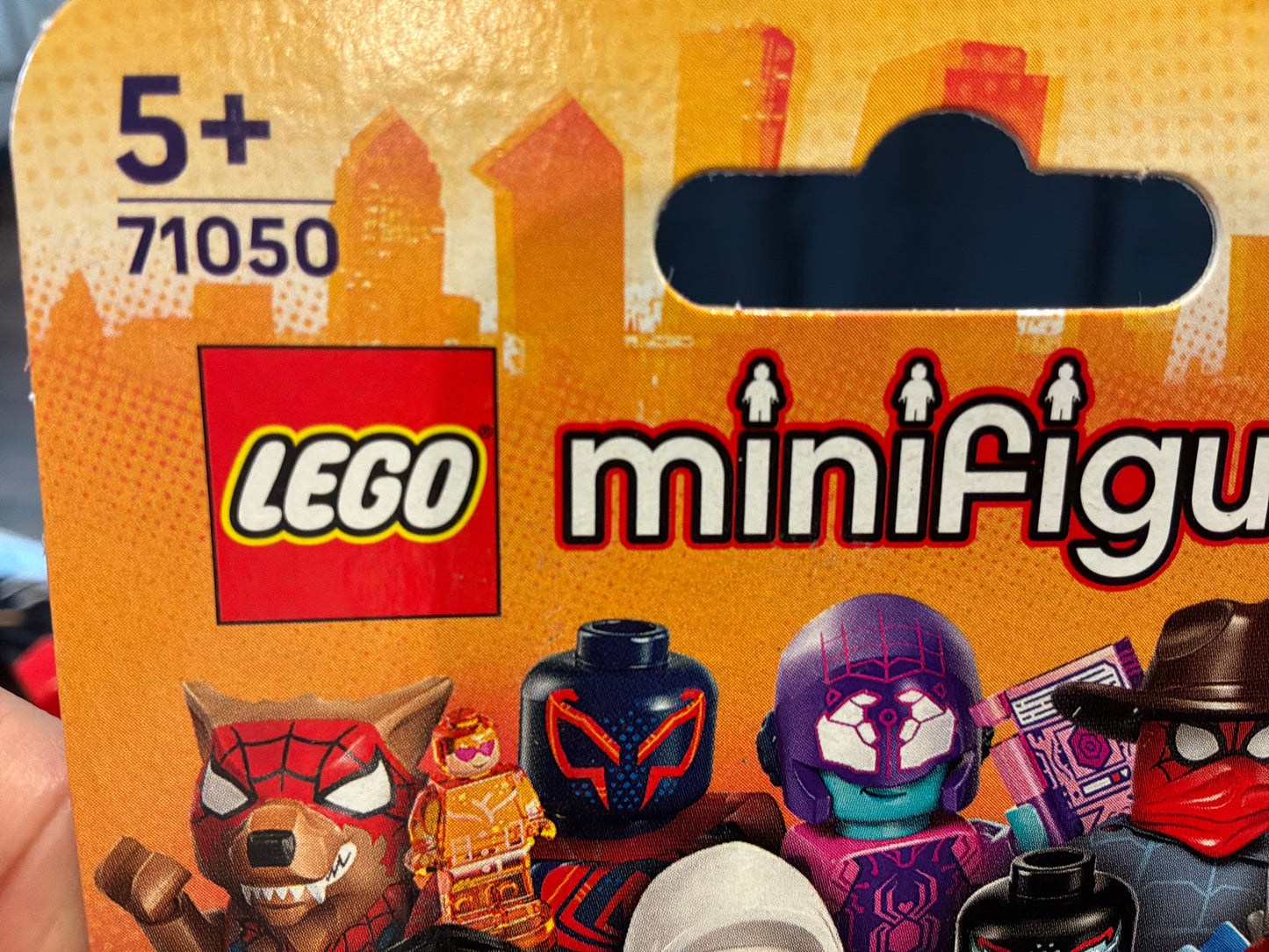 71050 Spider-Man Minifigs Box