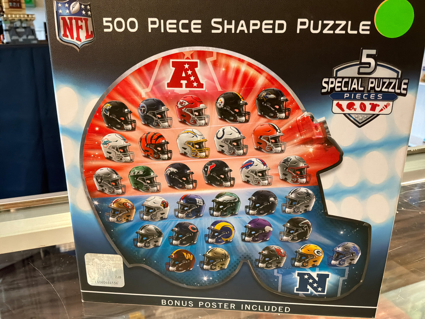 NFL 500 pcs Verified