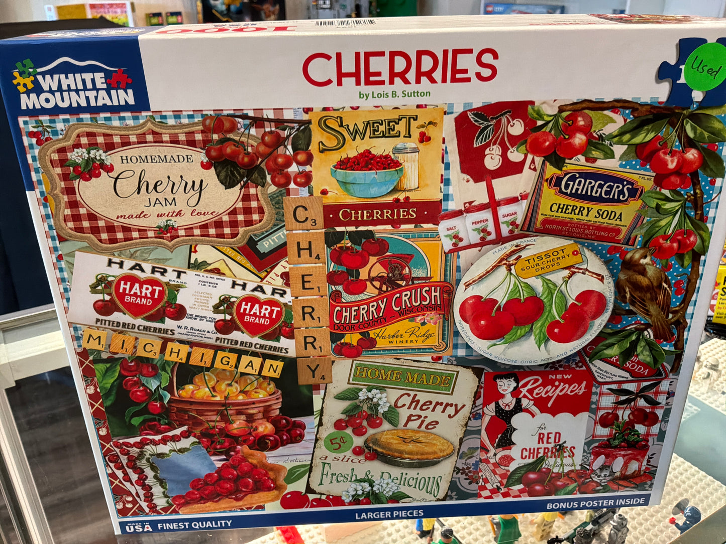 Cherries 1000 pcs verified