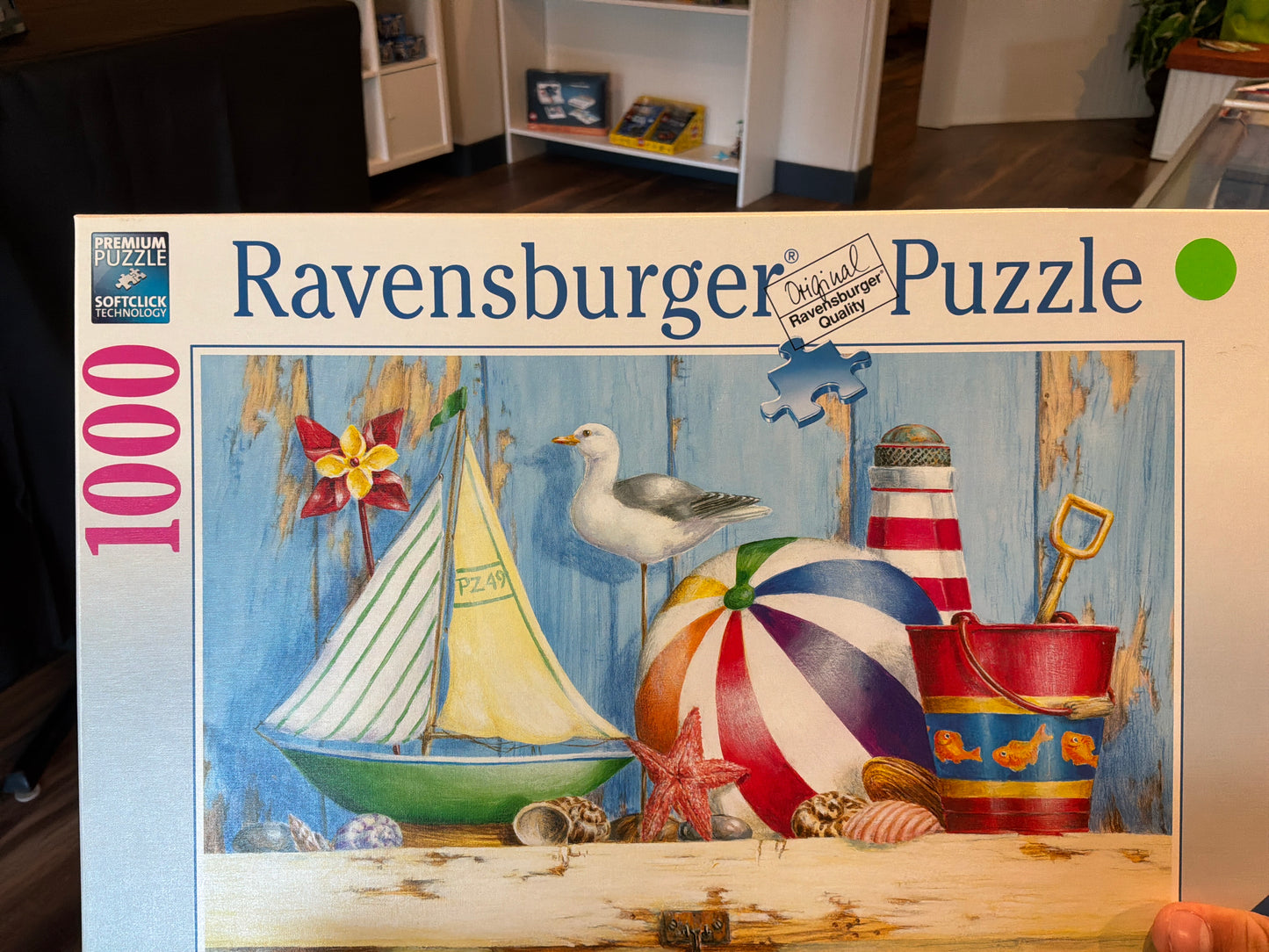 Sailboat 1000 pieces verified