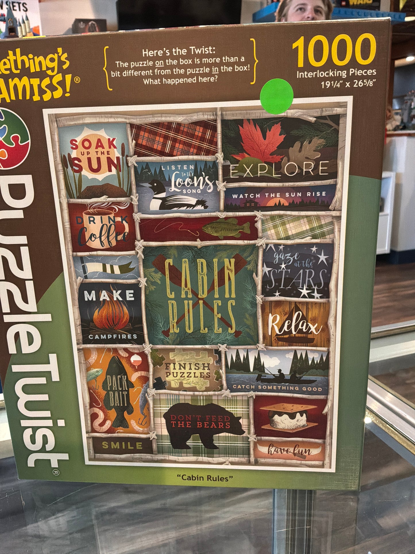 Something’s Amiss Cabin Rules 1000 pcs Verified