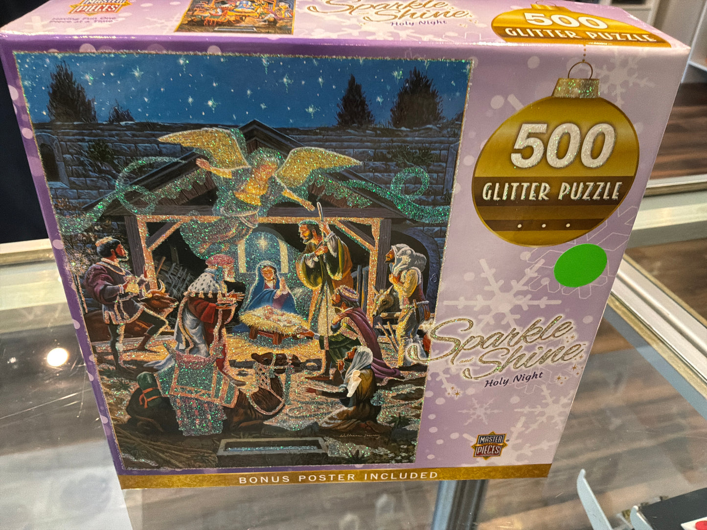 Glitter Puzzle Sparkle Shine 500 pieces Verified