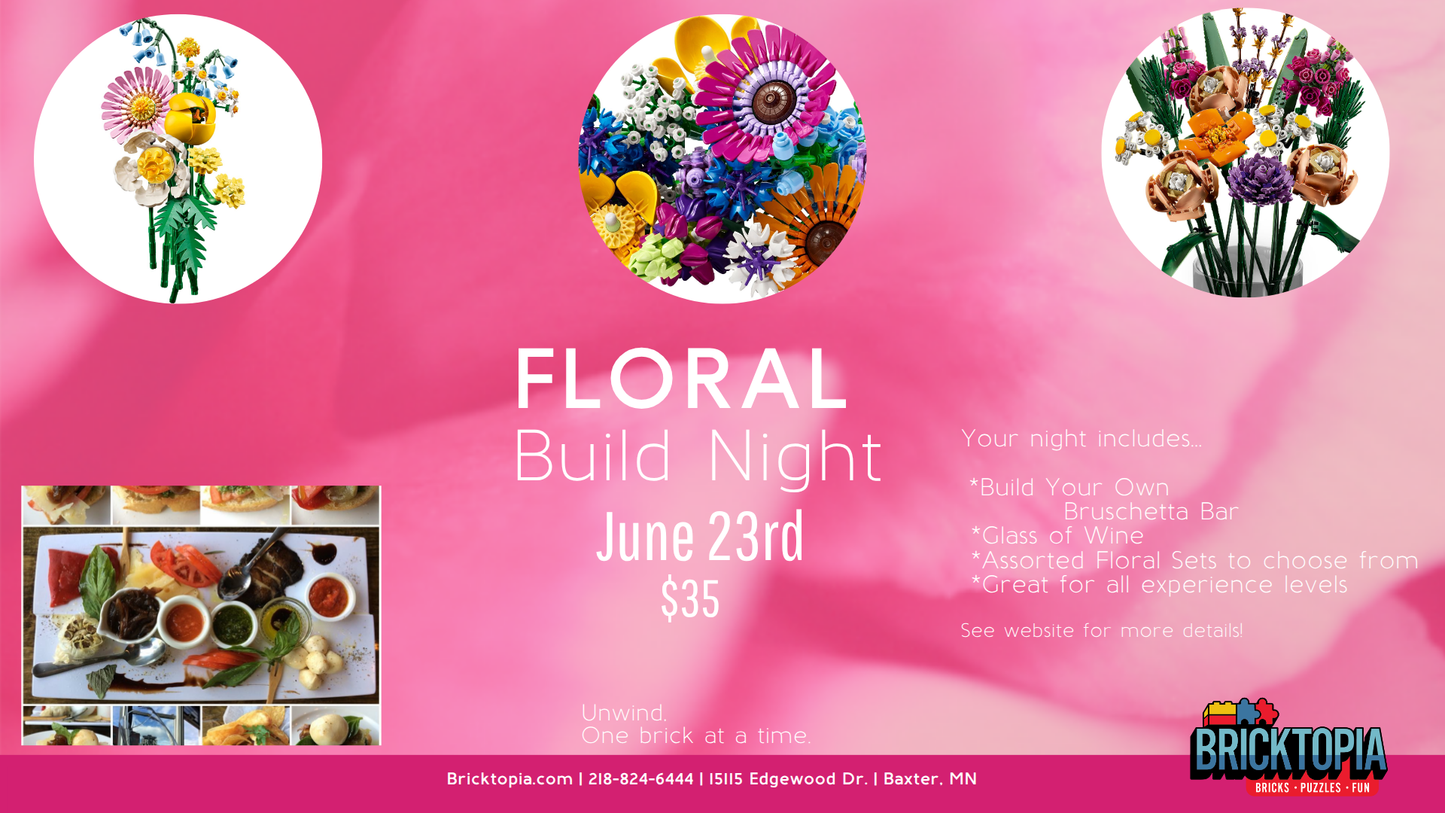 Floral Build Night