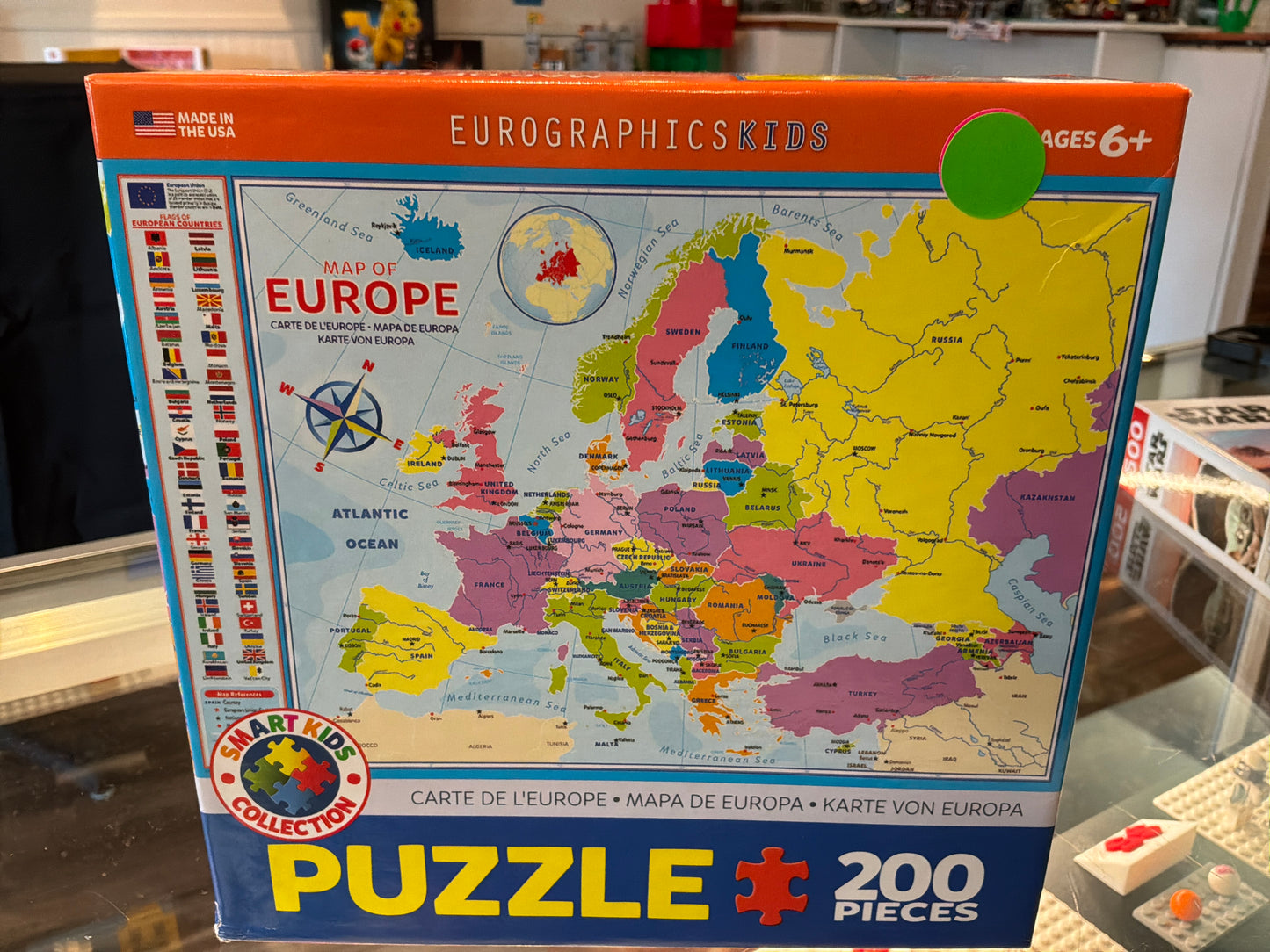 Map of Europe 200 pcs Verified