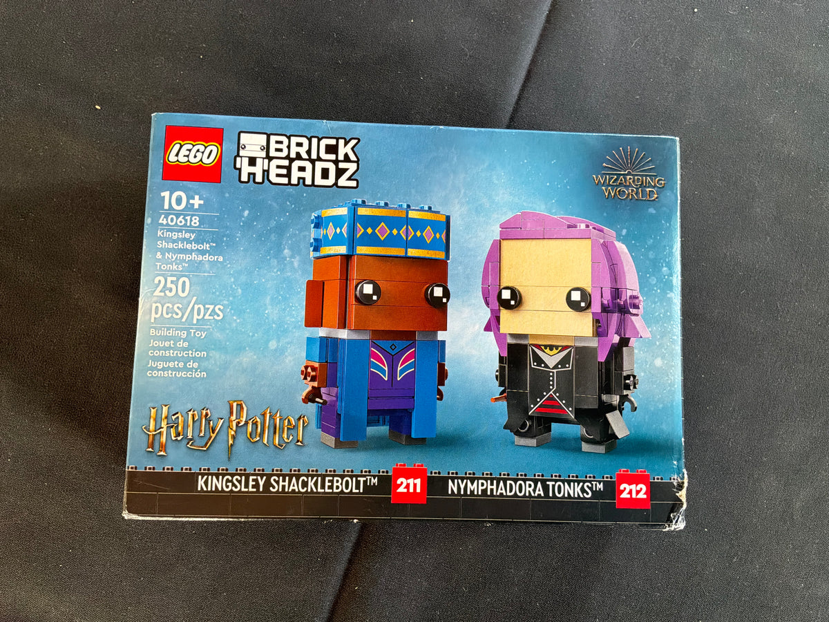 40618 | Brick Headz | Kingsley Shacklebolt & Nymphadora Tonks | NEW
