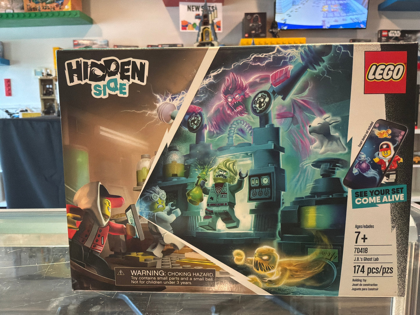 70418 Hidden Side Ghost Lab