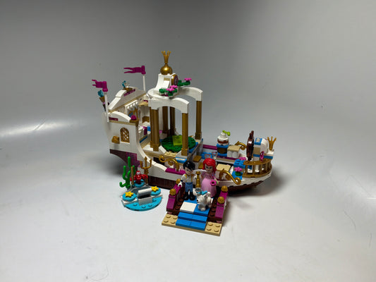 41153 | Disney Princess | Ariel's Royal Celebration Boat | As Is