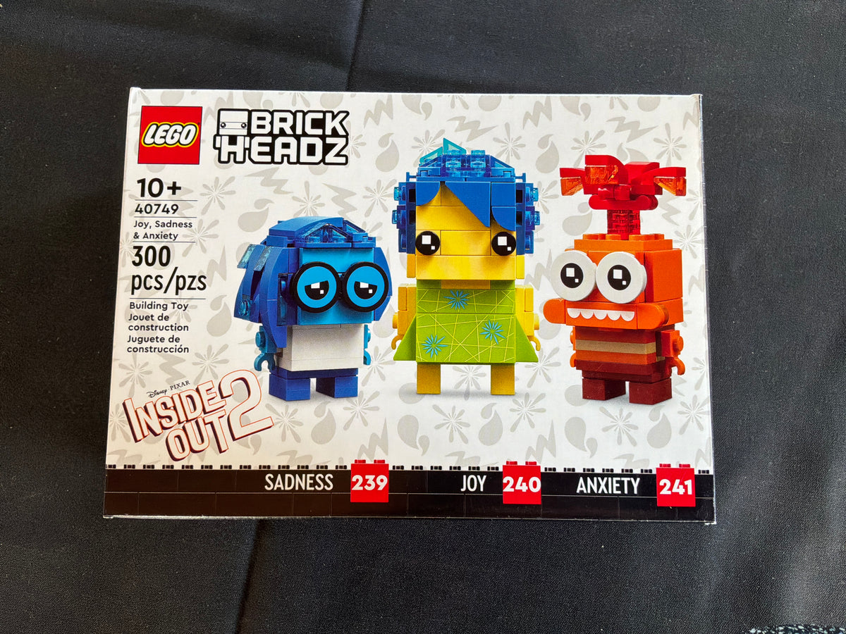 40749 | Brick Headz | Joy, Sadness & Anxiety | NEW